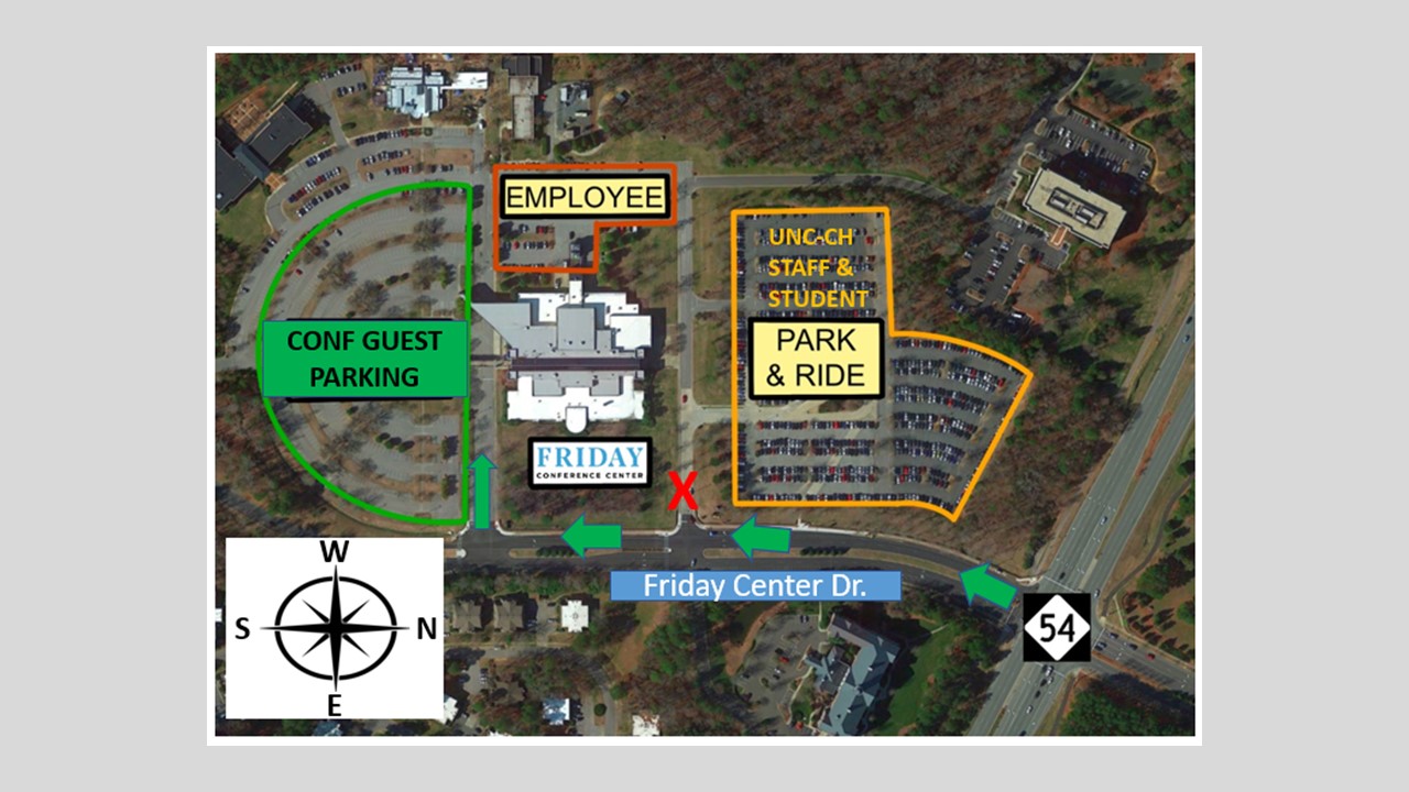 Parking Instructions for BPD CGT Symposium